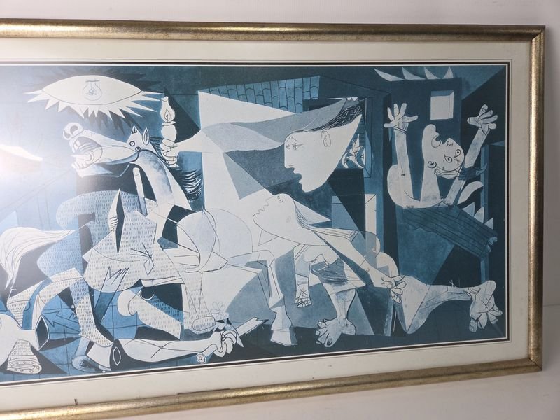 El Guernica de Picasso, lámina enmarcada - imagen 3