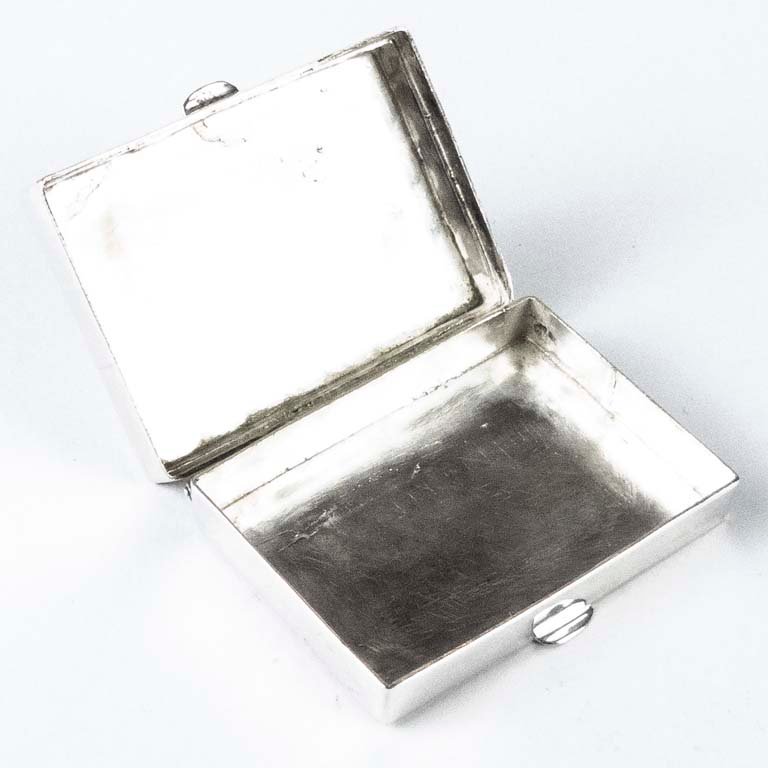 Pastillero de plata con ojo de tigre - Peso: 18,2gr - imagen 2
