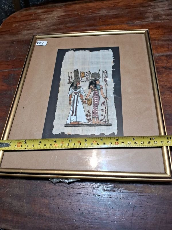 Pintura en marco con oro - imagen 3