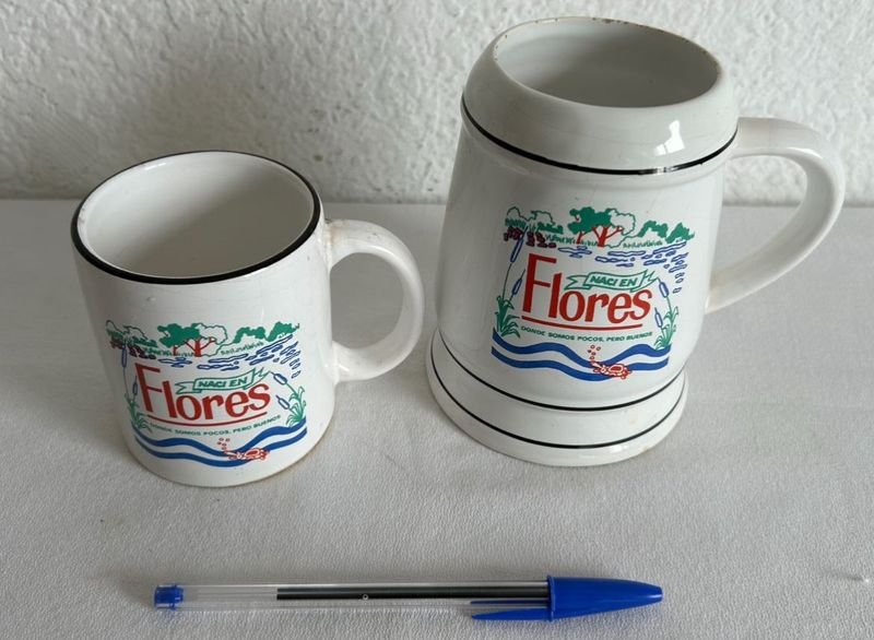 Jarra de cerveza y taza personalizada con monograma - imagen 4