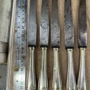 Cubertería Antigua Solingen de Acero al Carbono - 16 Piezas - imagen 18
