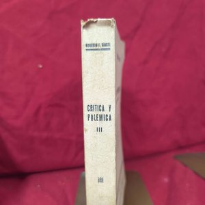Libro Crítica y Polémica de Roberto F. Giusti (1927) - imagen 2