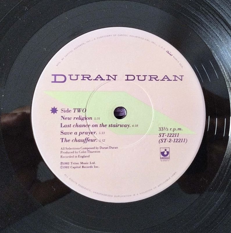 Duran Duran: Álbum 'Rio' Importado USA con Poster - imagen 6