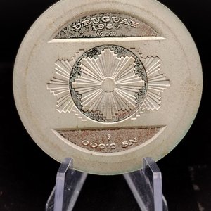 Lote siguiente: Moneda Conmemorativa Uruguay 1987 Plata 900