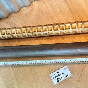 2 Palotes de amasar de 70 cm, de los grandes y pesados - imagen 3
