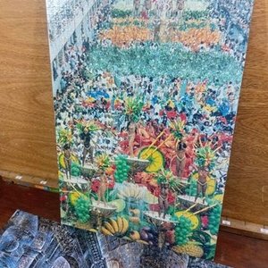 Par de Puzzles Completos Plastificados: Carnaval y Barco a Vela - imagen 3