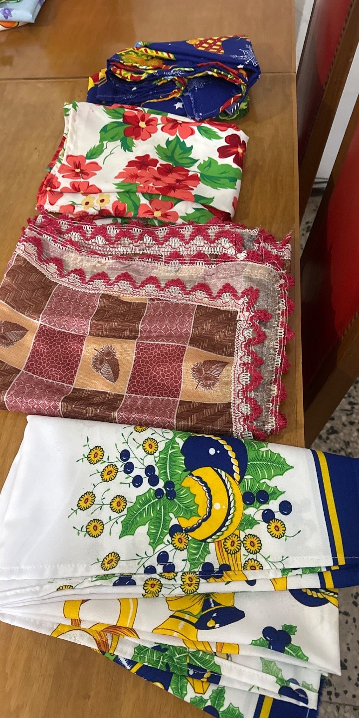 Manteles de Cocina con Diseños Florales y Frutales