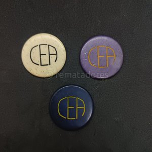 3 Fichas de Colección con Valor "1$" y Logo "CEA" - imagen 2