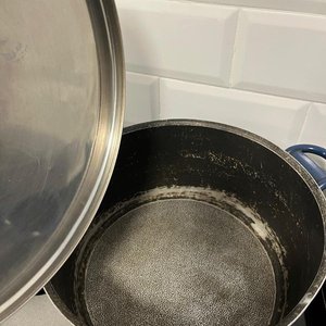 Set de Ollas y Cacerola Tefal Azules Usadas - imagen 3