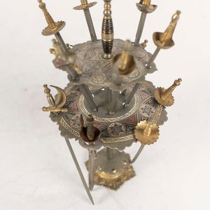 Juego de Pinchos Espadas Decorativas de Metal - imagen 2