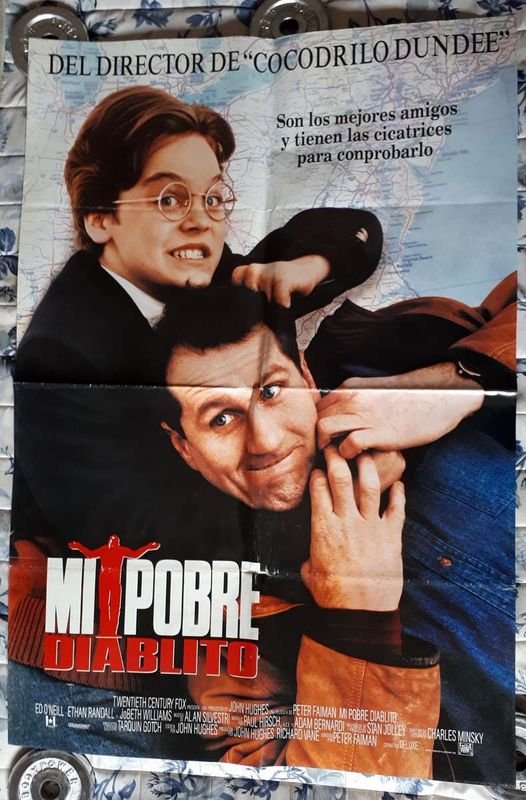 Poster Original "Mi Pobre Diablito" (1991) con Ed O'Neill - Formato Americano