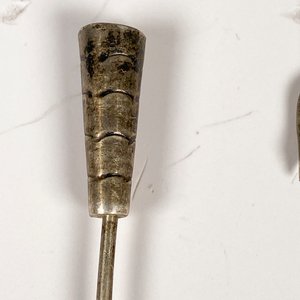 Doce Pinchos de Plata para Aperitivo con Diseño Grabado - imagen 4