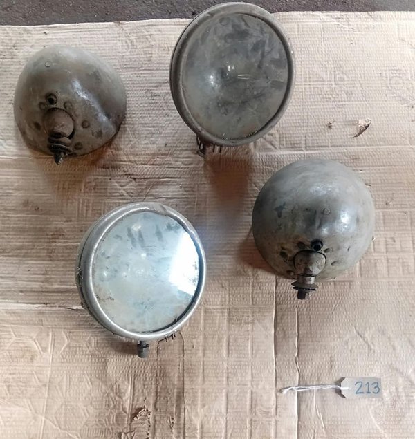 Juego de 4 Faroles para Auto Antiguo Dodge y Pontiac
