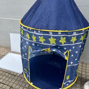 Carpa Infantil Azul Estrellada y 2 Pizarras Blancas - imagen 6