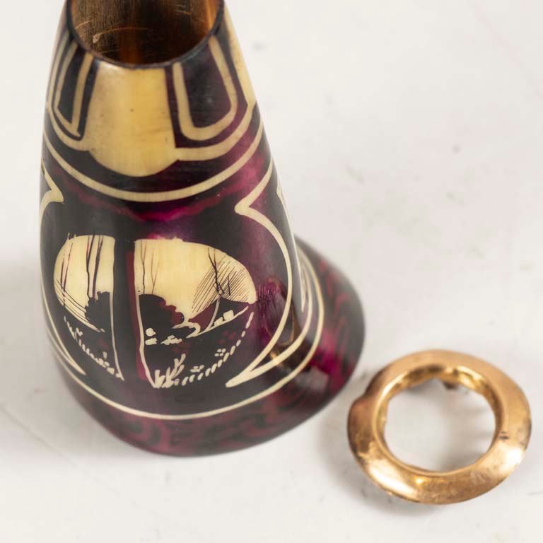 Mate cuerno sin fondo y hebilla enchapada - Accesorios para Vehículos - imagen 2