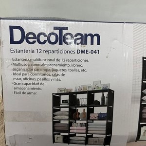 Estantería "DecoTeam" 12 Reparticiones para Armar - imagen 3