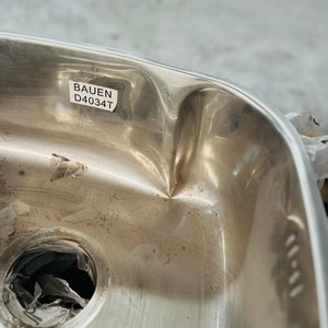 Lote de 7 Bachas de Acero Inoxidable Marca Bauen - imagen 3