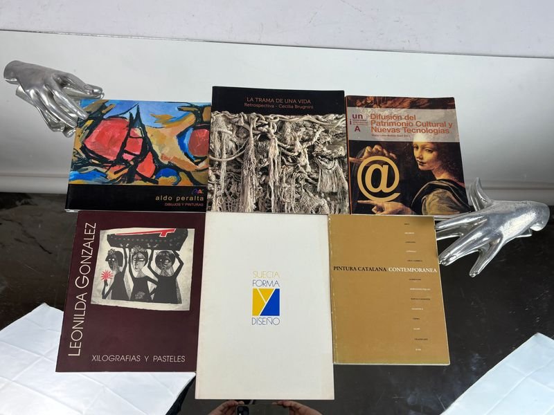 Lote anterior: Colección de libros sobre arte y diseño: catálogos, pintura contemporánea y patrimonio cultural