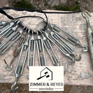 Lote siguiente: Lote de Tensores de Alambre o Cable Galvanizados