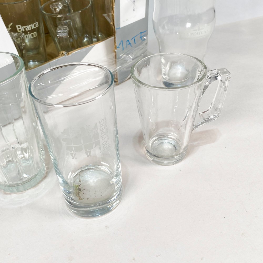 Vajillas y vasos de cristal transparente - imagen 2