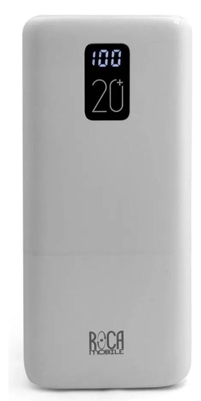 Cargador Portátil Power Bank Roca 20000 Mah Con Lcd 2 Usb - imagen 2