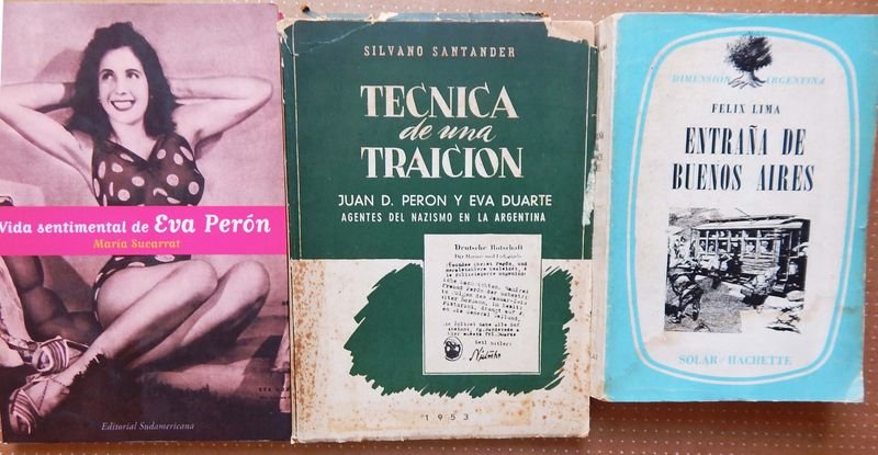 Trilogía de Libros Históricos: Perón, Eva Duarte y Buenos Aires