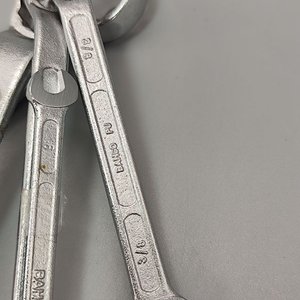Juego de 5 Llaves Fijas y Combinadas Bahco PUA Made in Argentina - imagen 5