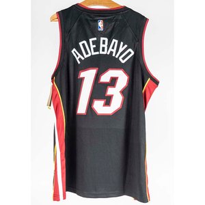 Camiseta de Básquetbol Miami Heat Adebayo #13 Negra Talle XL - imagen 2