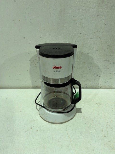 Cafetera Eléctrica Ufesa Activa Blanca