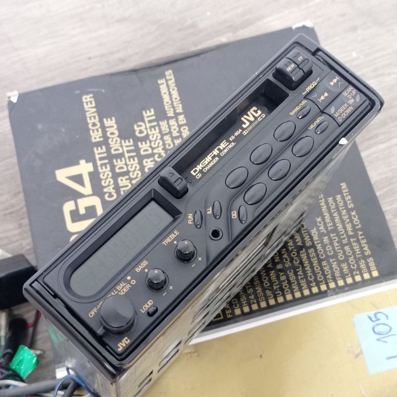 Radio de auto JVC KS-RG4 en su caja - imagen 2