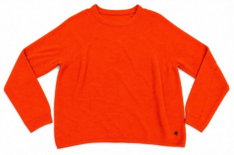 Buzo de Hilo Naranja Talle M