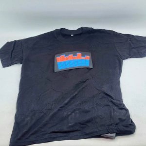 Lote anterior: Remera Negra Audio Rítmica Talle L con Panel LED