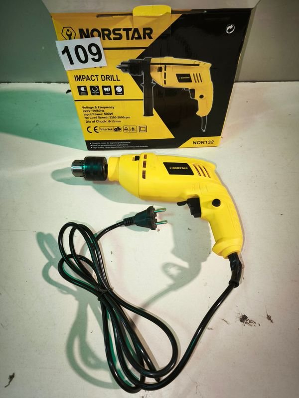 2 Taladros de Impacto Norstar 13 mm