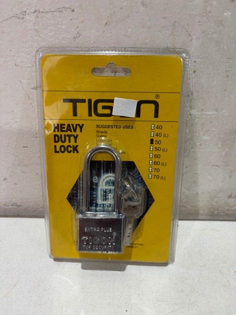 Candado TIGON Heavy Duty Lock con Llave