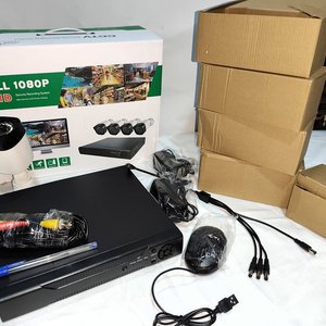Sistema de Vigilancia DVR con 4 Cámaras Full 1080p AHD, Accesorios y Cables - imagen 6