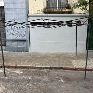 Lote siguiente: Armazón Plegable para Gazebo Metálico Negro