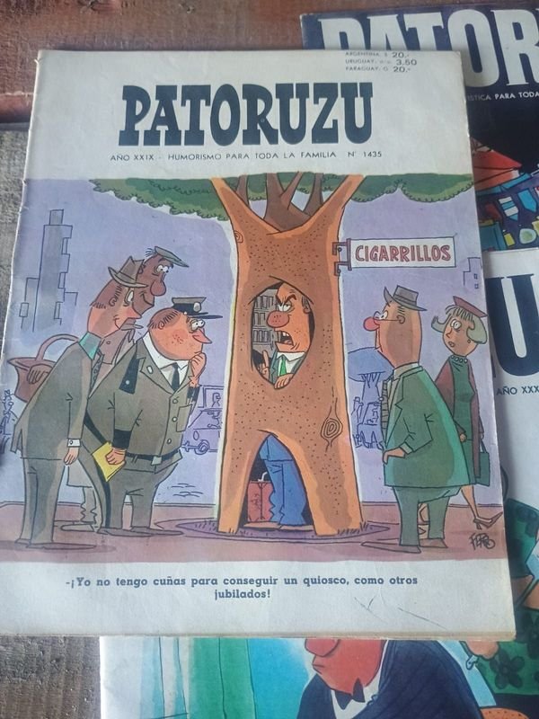 Revistas viejas de los años 60 con Paturuzu en la portada - imagen 2