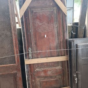 Lote anterior: Puerta Antigua de Madera con Marco
