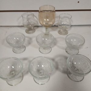 Lote de 19 Copas de Cristal Variadas - imagen 5