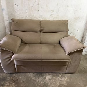 Sillón de 2 Cuerpos Beige en Buen Estado - imagen 1