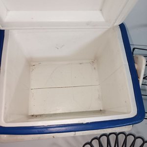 Conservadora Azul y Blanca, Posavasos Metálico y Centro de Mesa Negro - imagen 4