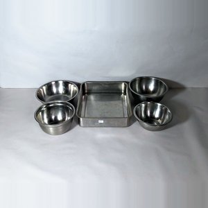 Lote anterior: Set de 5 Piezas: Bowls y Asadera de Acero Inoxidable