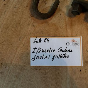 Cadena de 12 metros con Ganchos y Grilletes - imagen 5