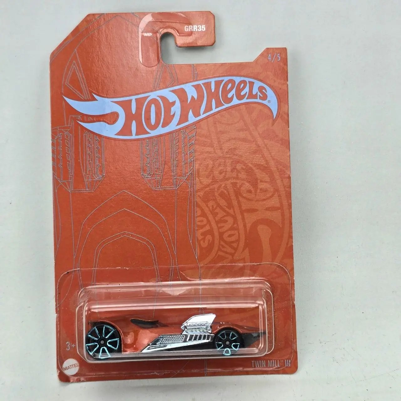 Hot Wheels Twin Mill Naranja Edición Especial