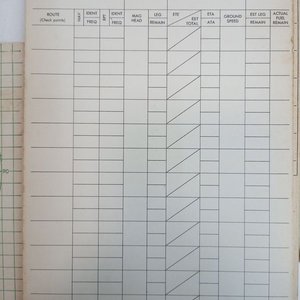 Lote de Documentación Aeronáutica: Manuales, Planillas y Cartas de Vuelo - imagen 9