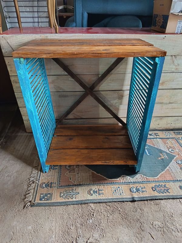 7070 estante auxiliar en madera 79x51x94 - imagen 1