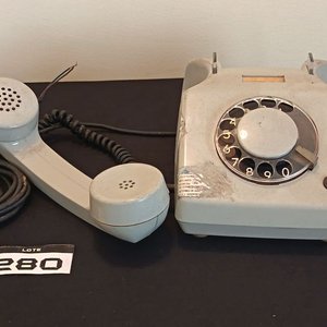 Teléfono Antiguo de Disco Alpha República Democrática Alemana - imagen 4