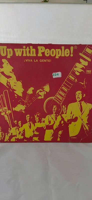 Disco de Vinilo Up with People "¡Viva la Gente!"
