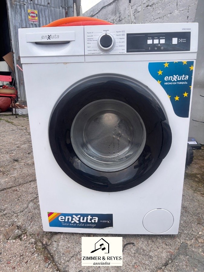 Lavarropas Enuta Blanco con Puerta Frontal