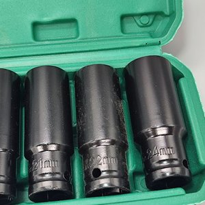 Juego de 10 Bocallaves de Impacto de Cromo Vanadio (10mm-24mm) - imagen 4